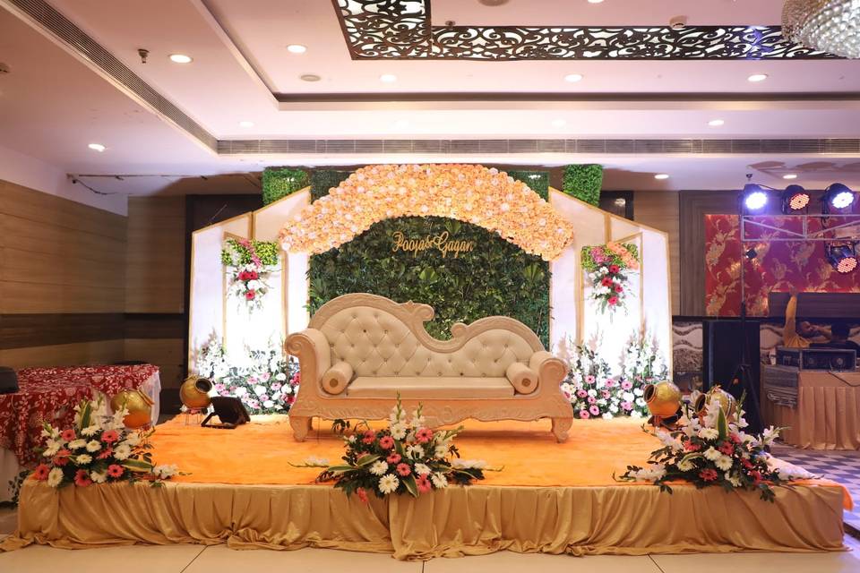 Stage for Engagement/Tilak