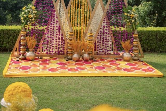 Haldi decor