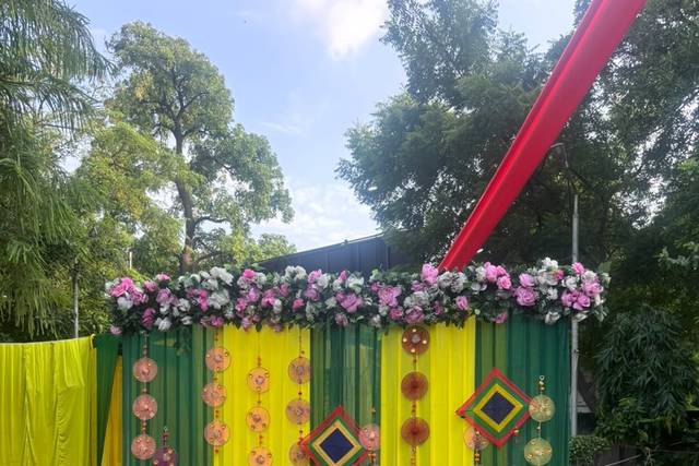 Haldi decor