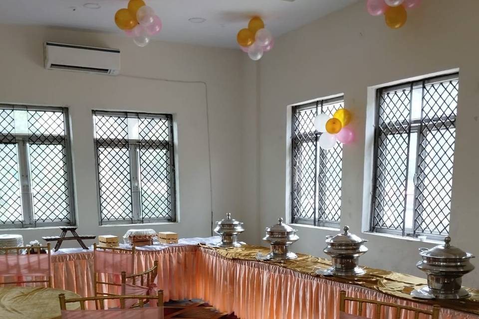 Catering setup