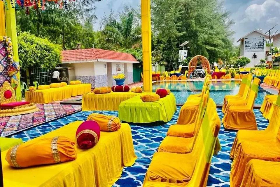Haldi decor