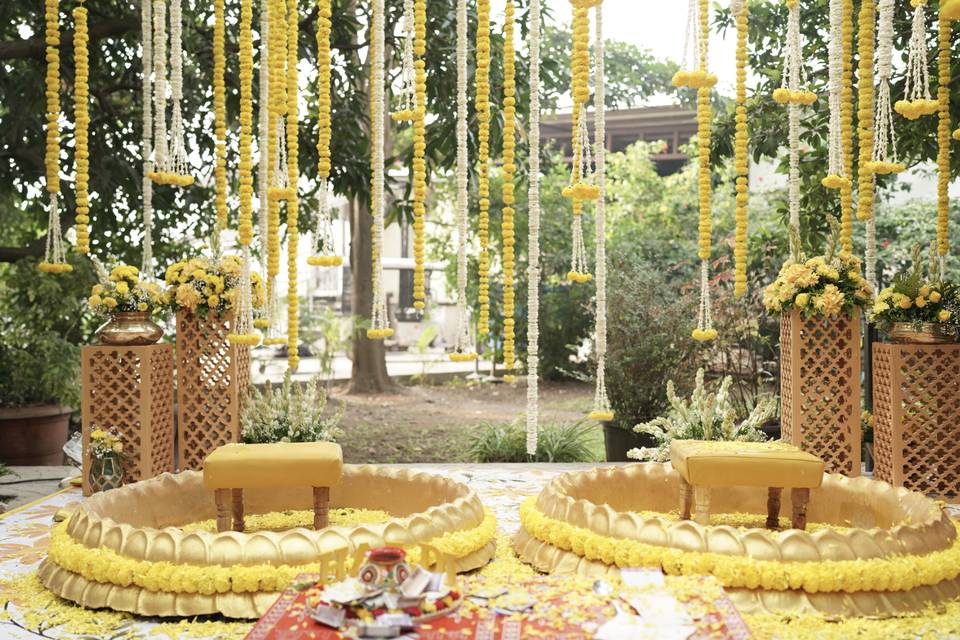 Haldi decor