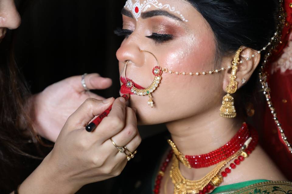 Bridal makeup