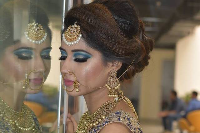 Bridal makeup