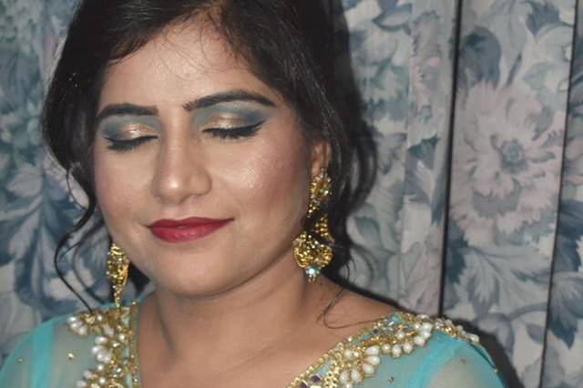 Bridal makeup