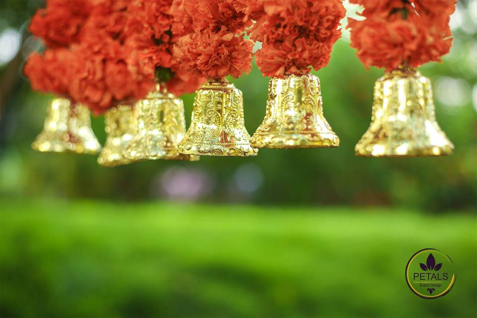 Wedding bells decoration