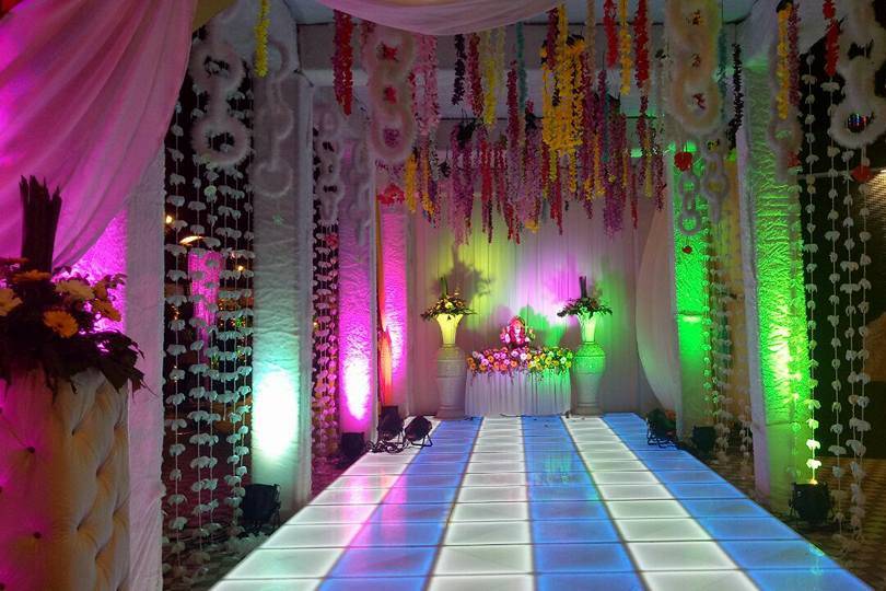 Decoration of weddings