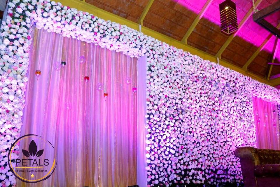 Stage backdrop decoration