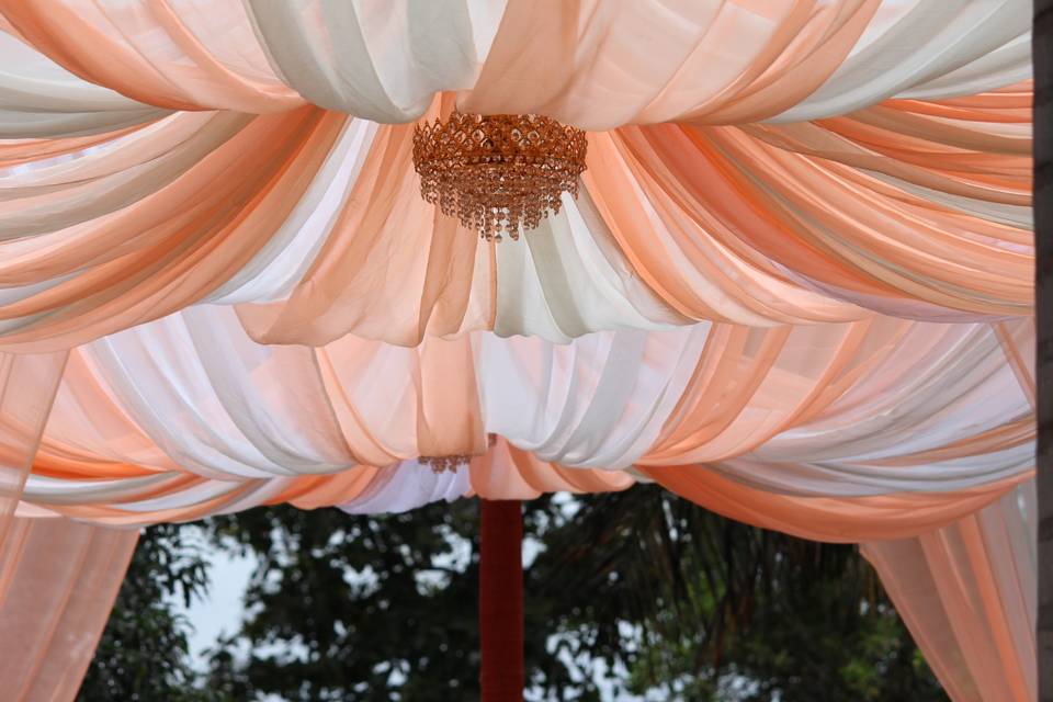 Cloth Wedding decor