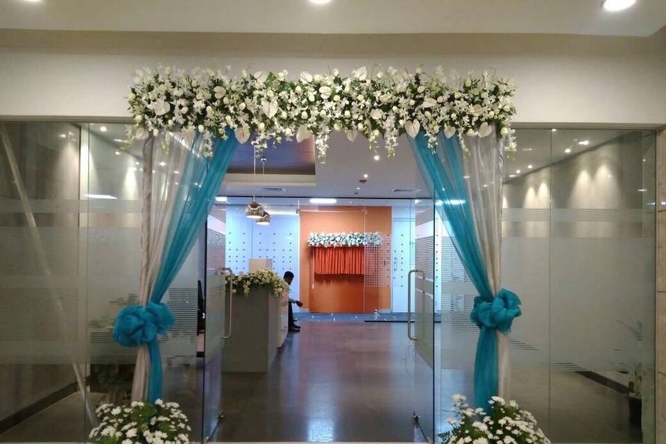 Entrance Set-up