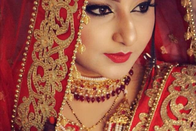 Beautiful traditional bride