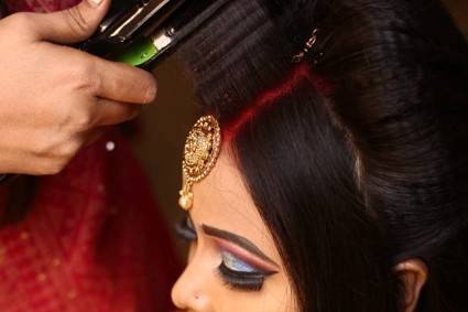 Bridal makeup