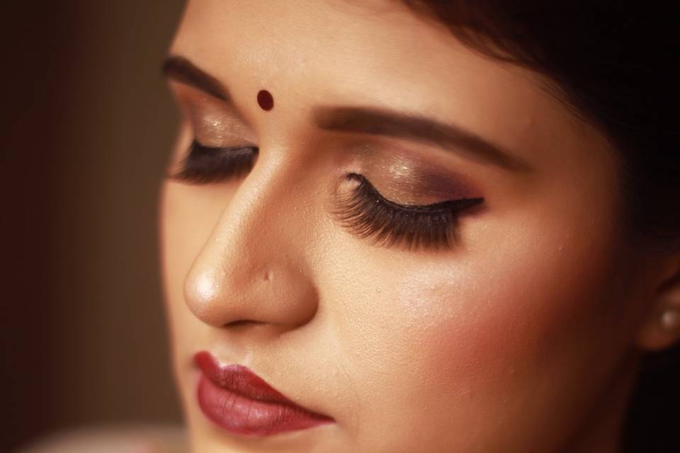 Bridal makeup