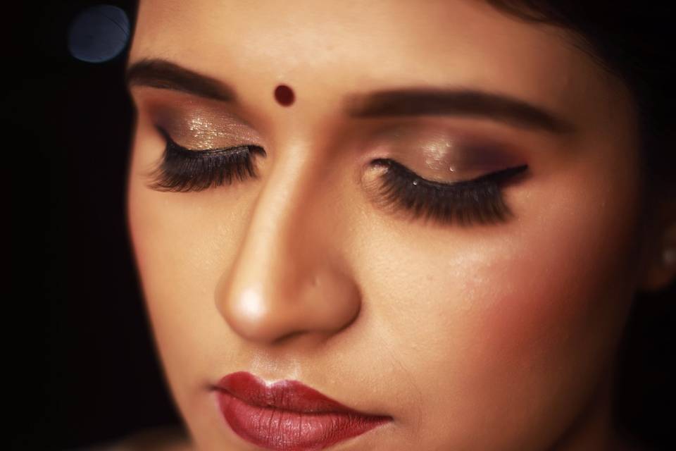 Bridal makeup