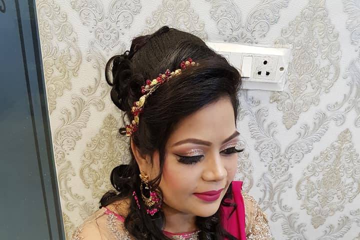 Bridal makeup