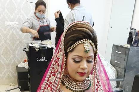 Bridal makeup