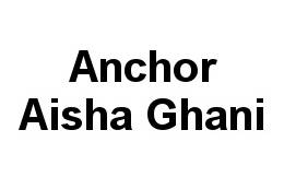 Anchor Aisha Ghani