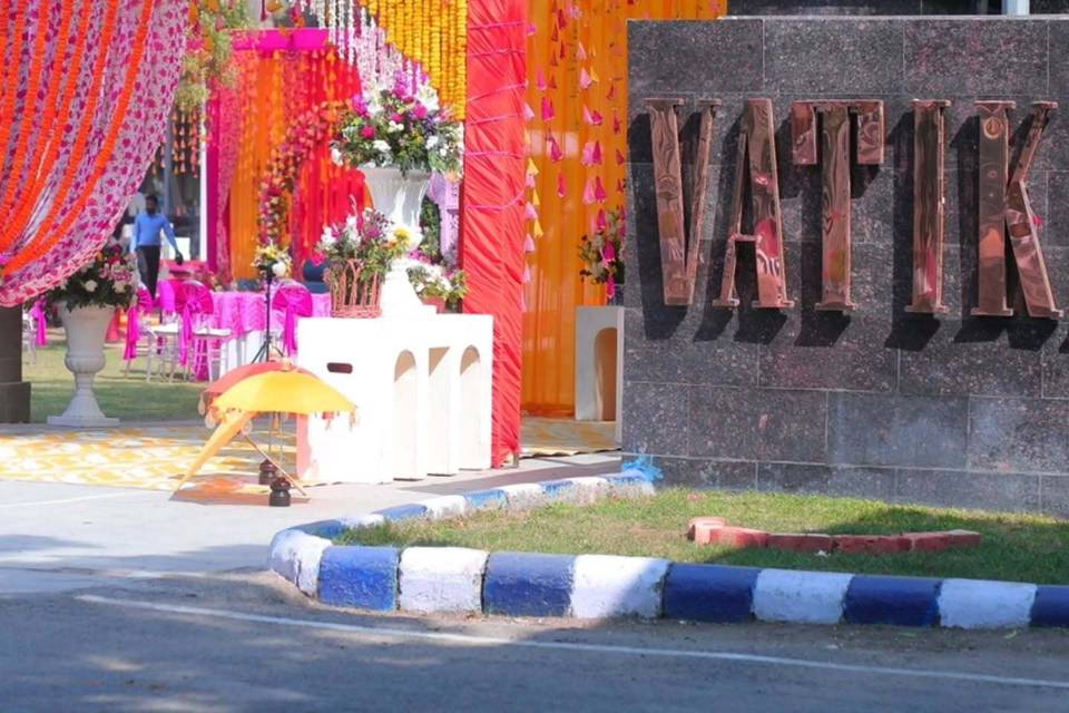 Haldi decor