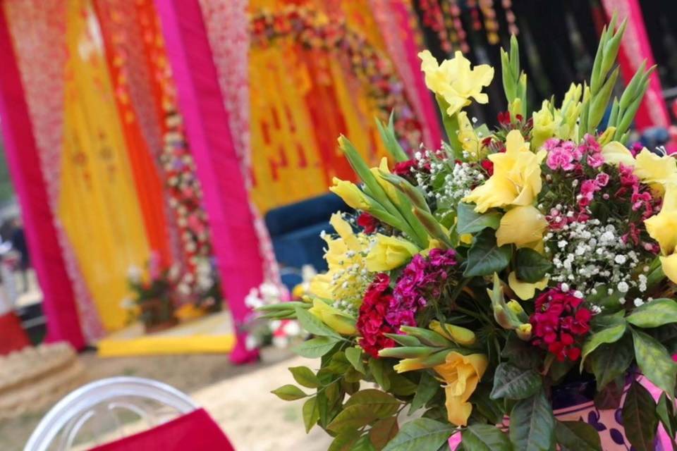 Haldi decor