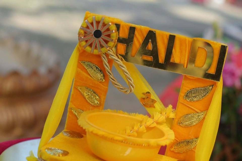 Haldi decor