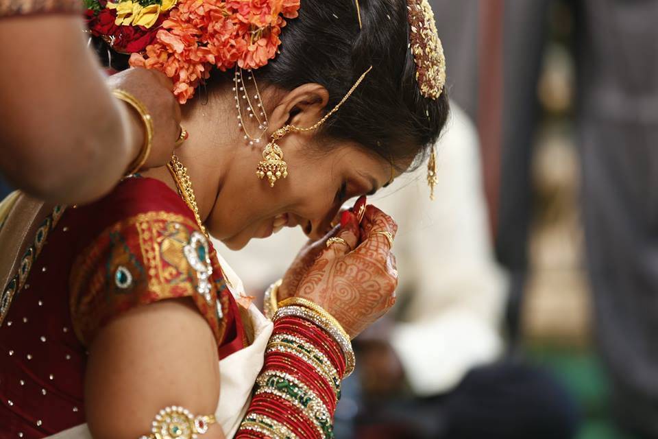 Bride shot