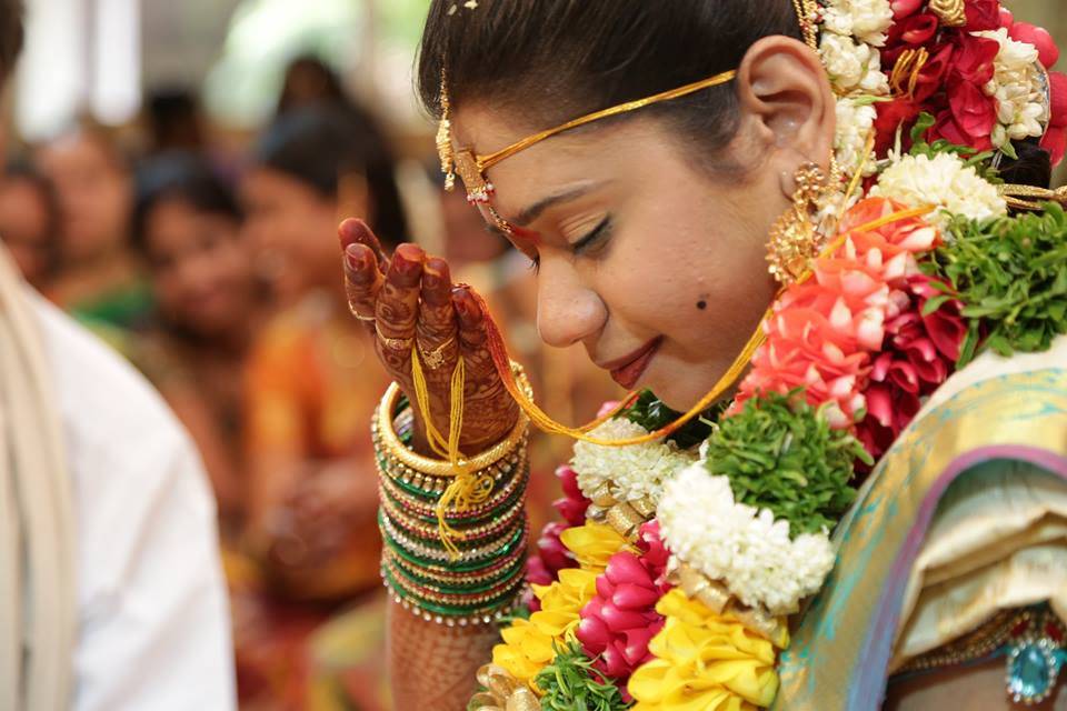 Bride shot