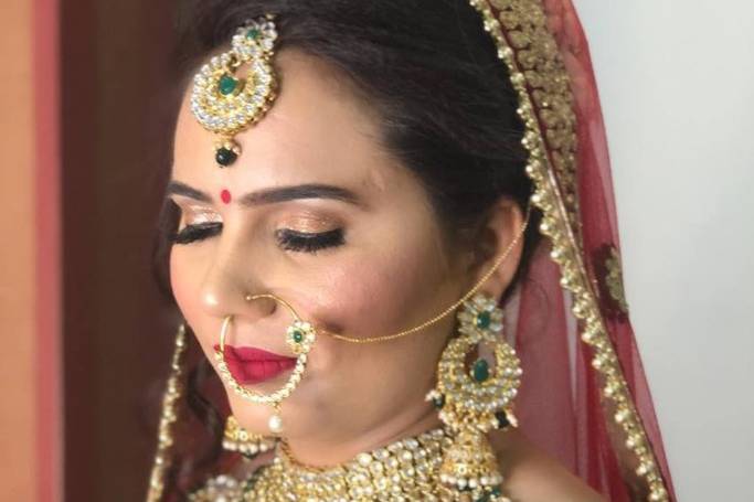 Bridal makeup