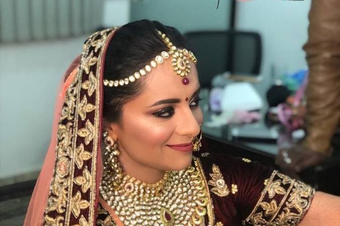 Bridal makeup