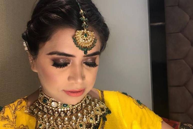 Bridal makeup