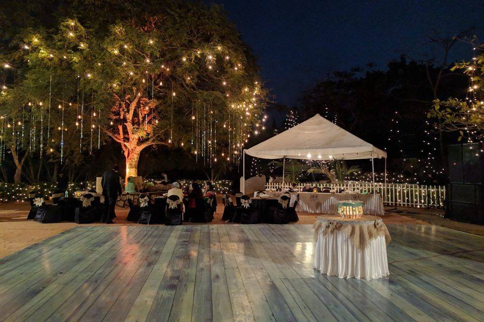 Wedding setup and decor