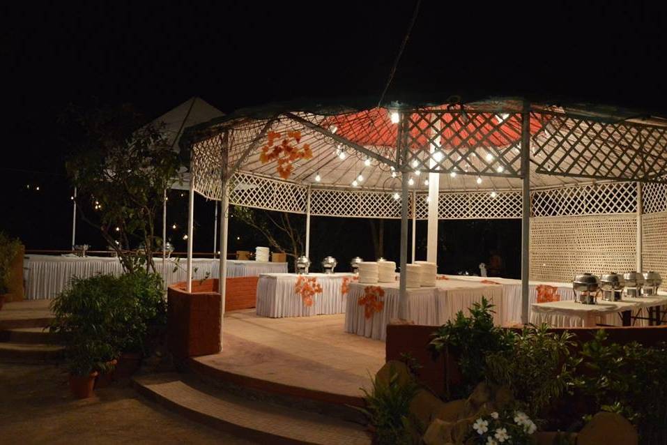 Wedding setup and decor