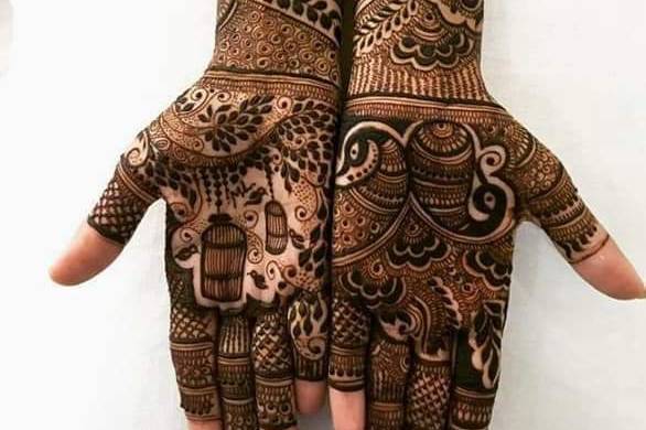 flower sahanai bridal mehendi designs jaipur | Mehendi designs, Bridal mehendi  designs, Mehandi designs