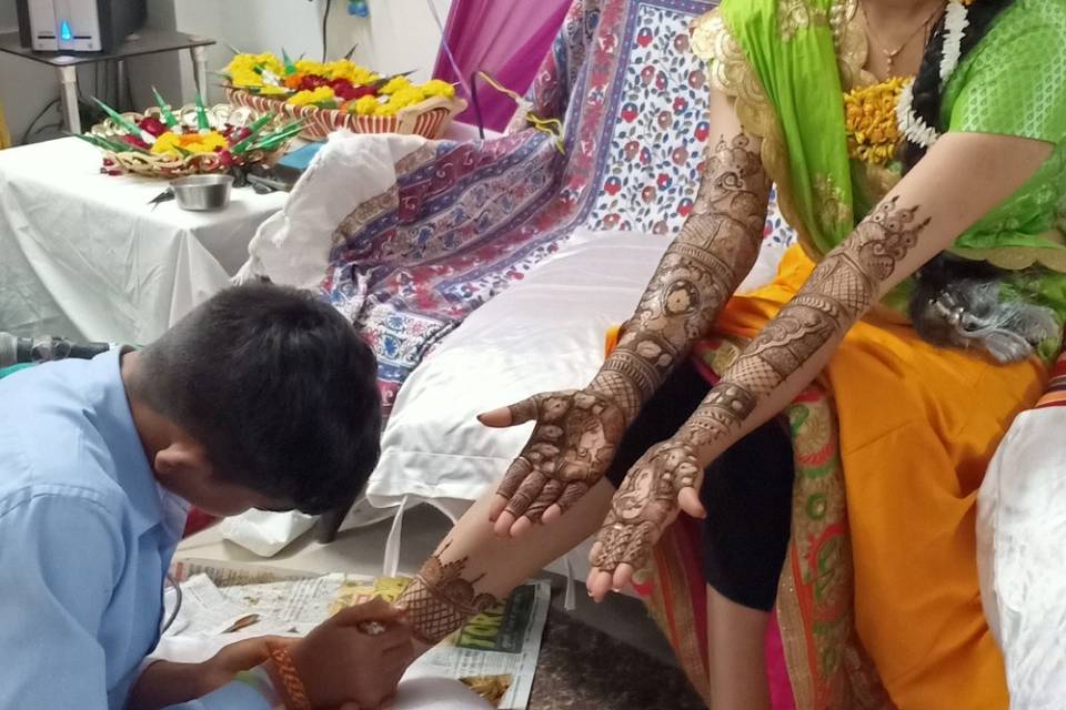 Jaipuri Mehandi Art, Bhopal