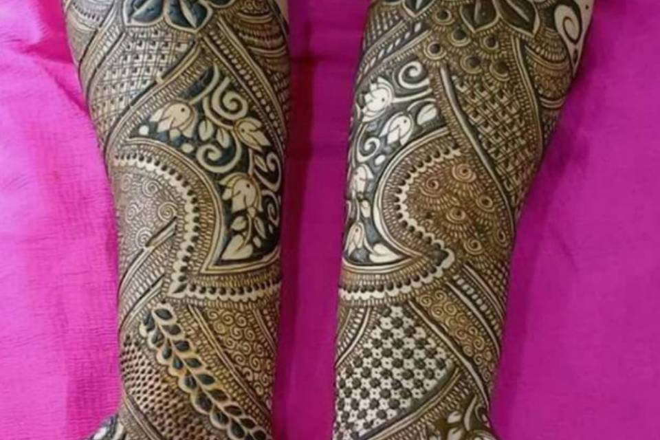 Jaipuri mehandi art