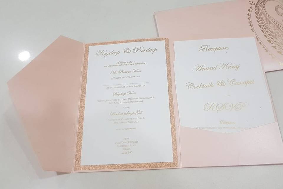 Wedding invite