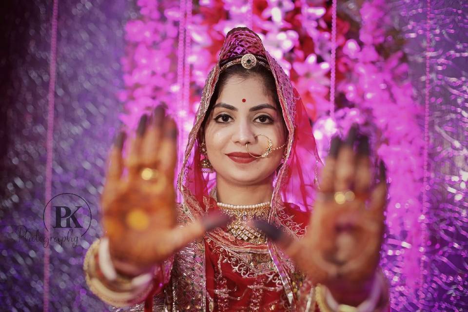 Bride's mehandi