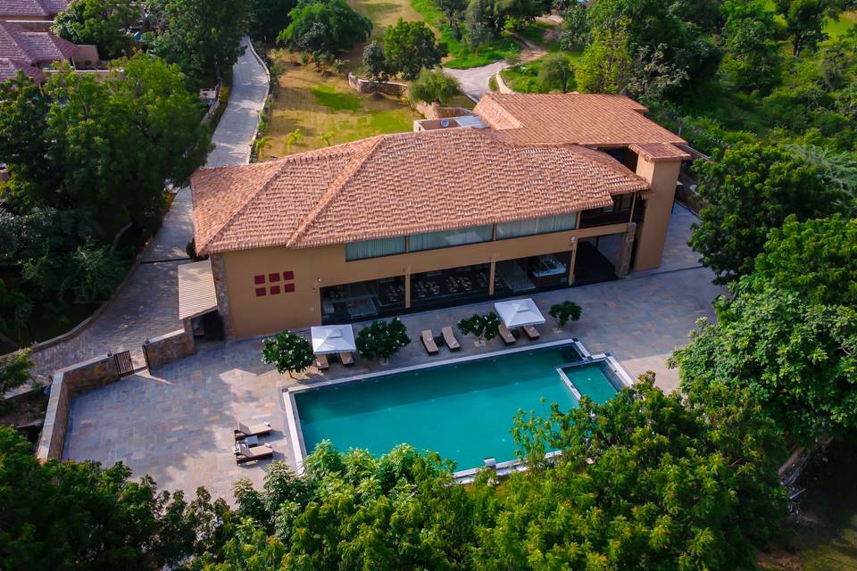 Aerial View - Pool