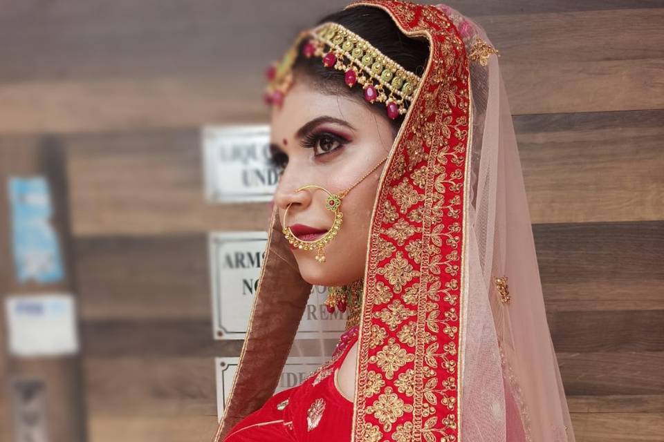 Bridal makeup