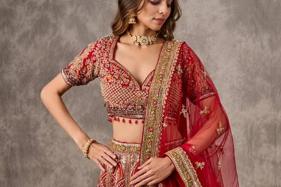 Bridal lehenga