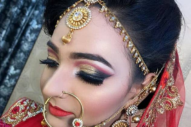 Bridal makeup