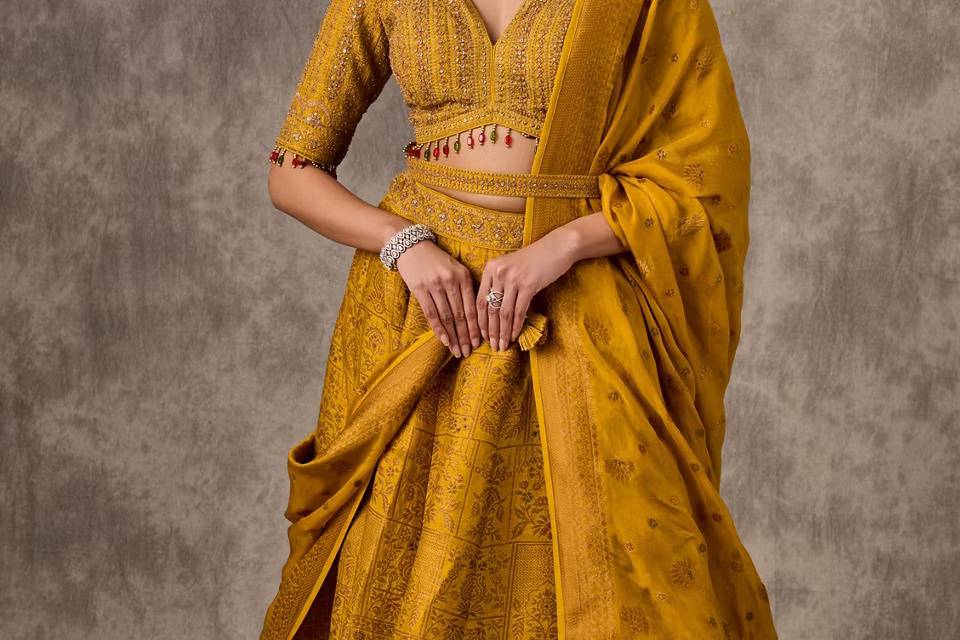 bridal lehenga