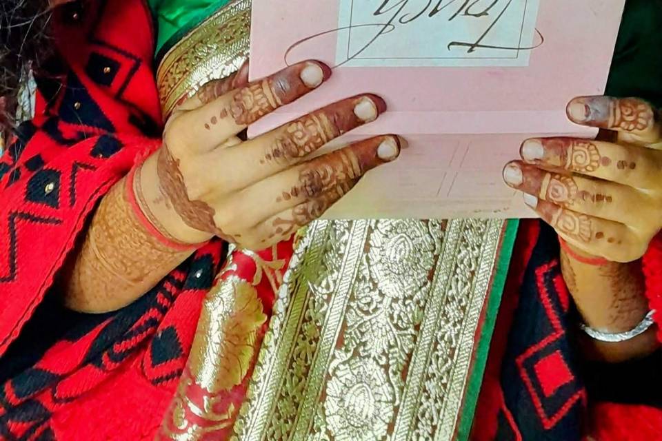 Bridal makeup