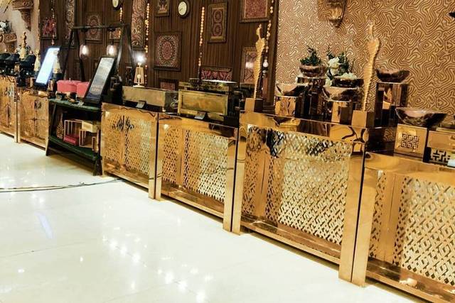 Catering setup