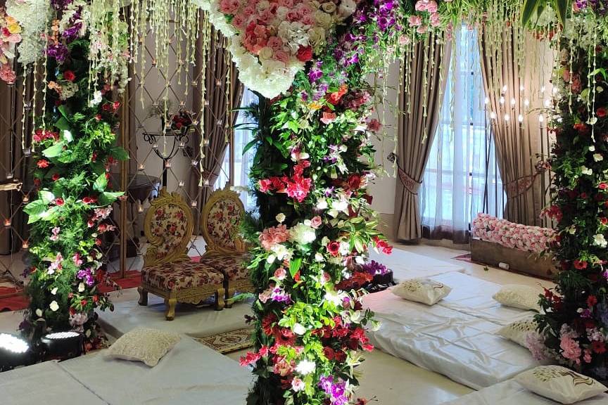 Mandap set up