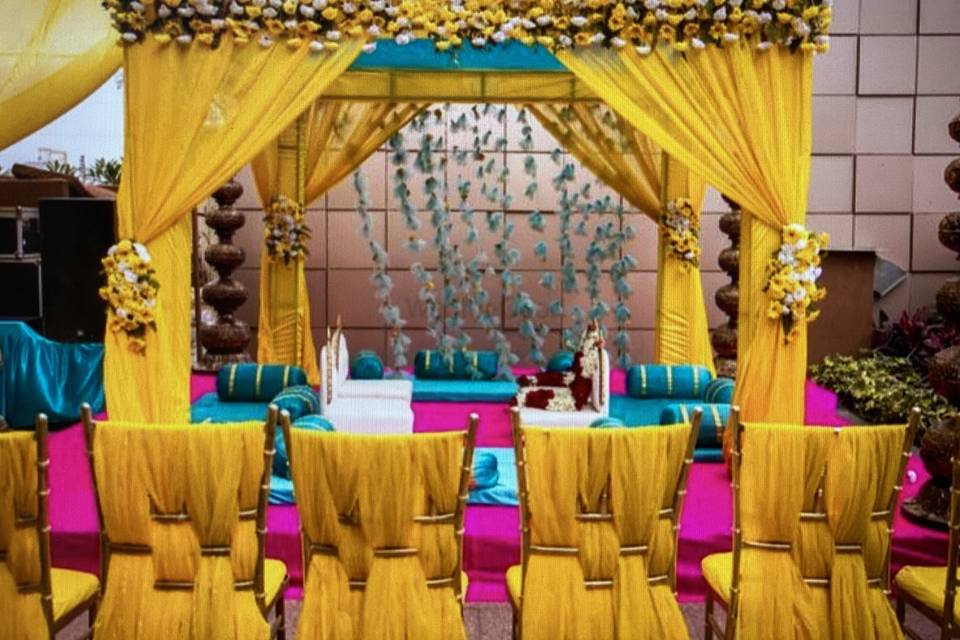 Mandap set up