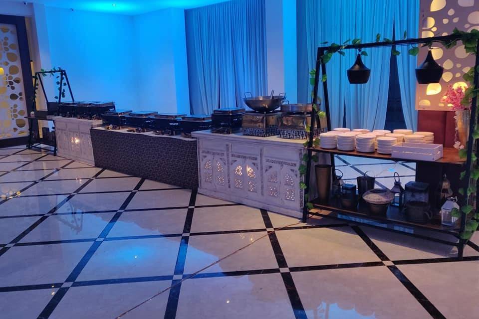 Catering setup