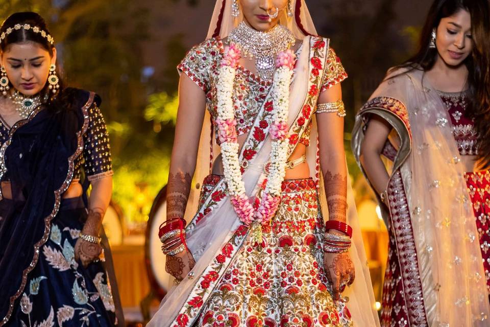 Bridal lehenga