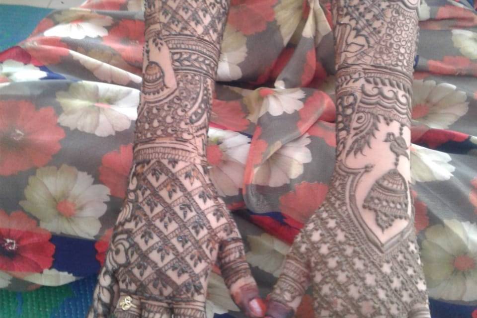 Easy Arabic Mehndi Design  Latest Beautiful Simple Henna Mehndi Design   YouTube