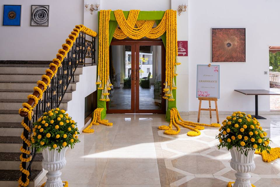 Haldi decor