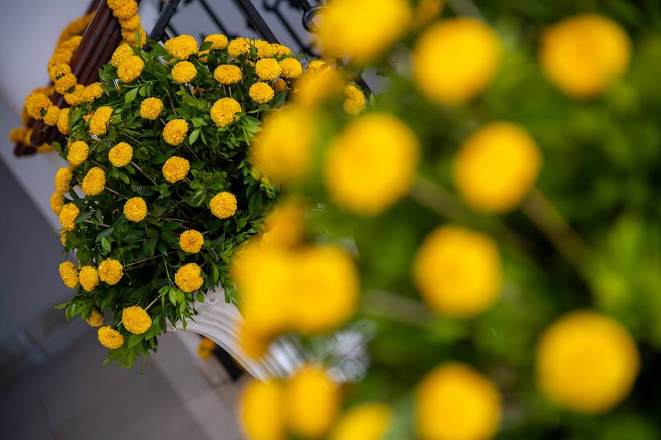 Haldi decor